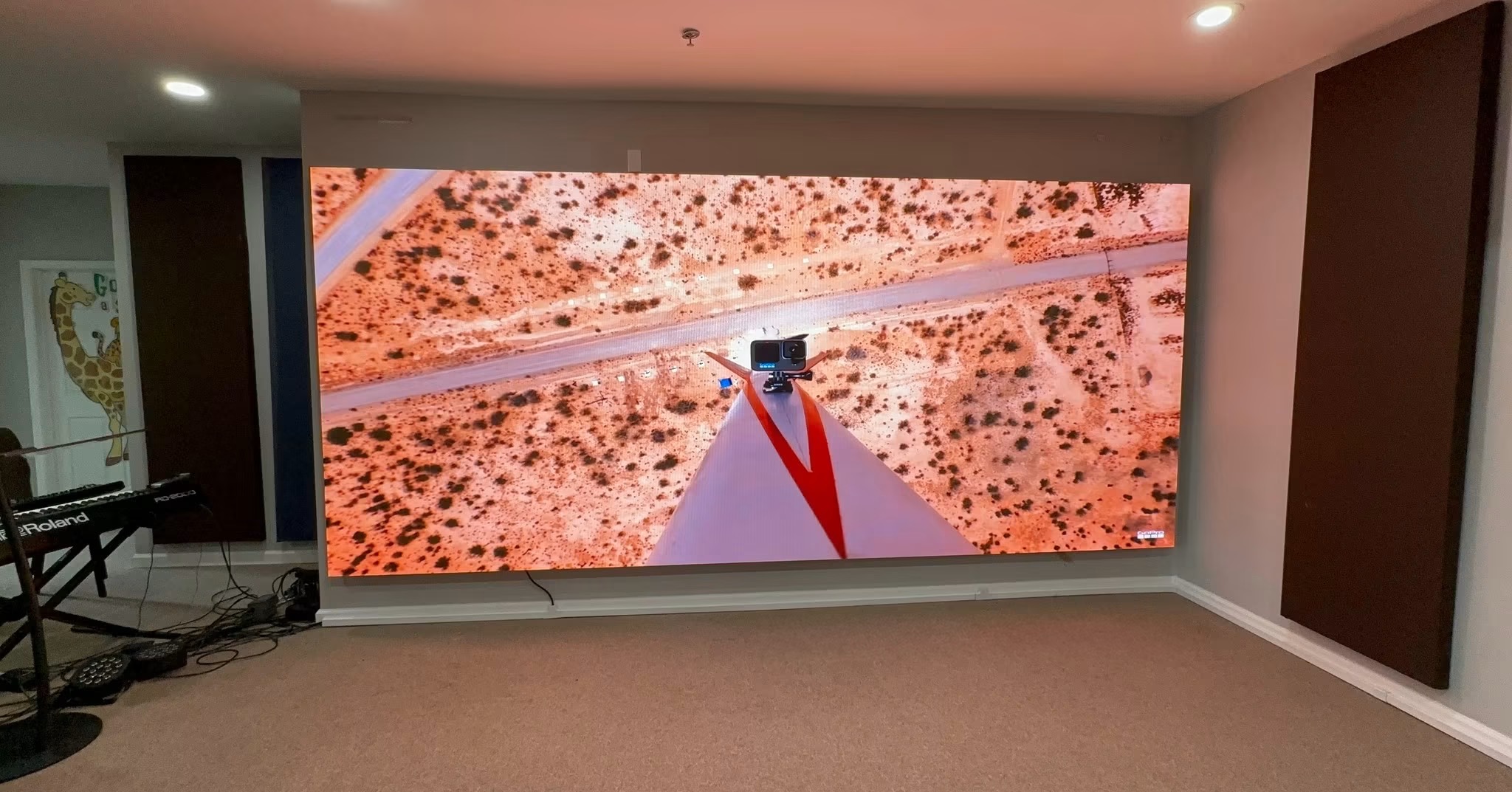 LED display import to UAE via Jebel Ali