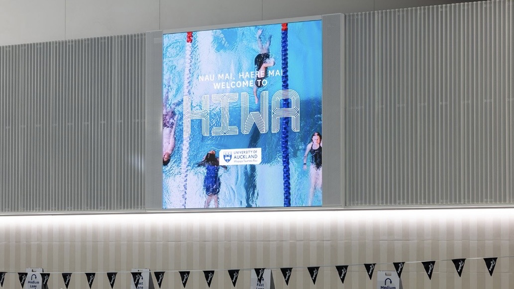 LED display crew training session building a rental video wall