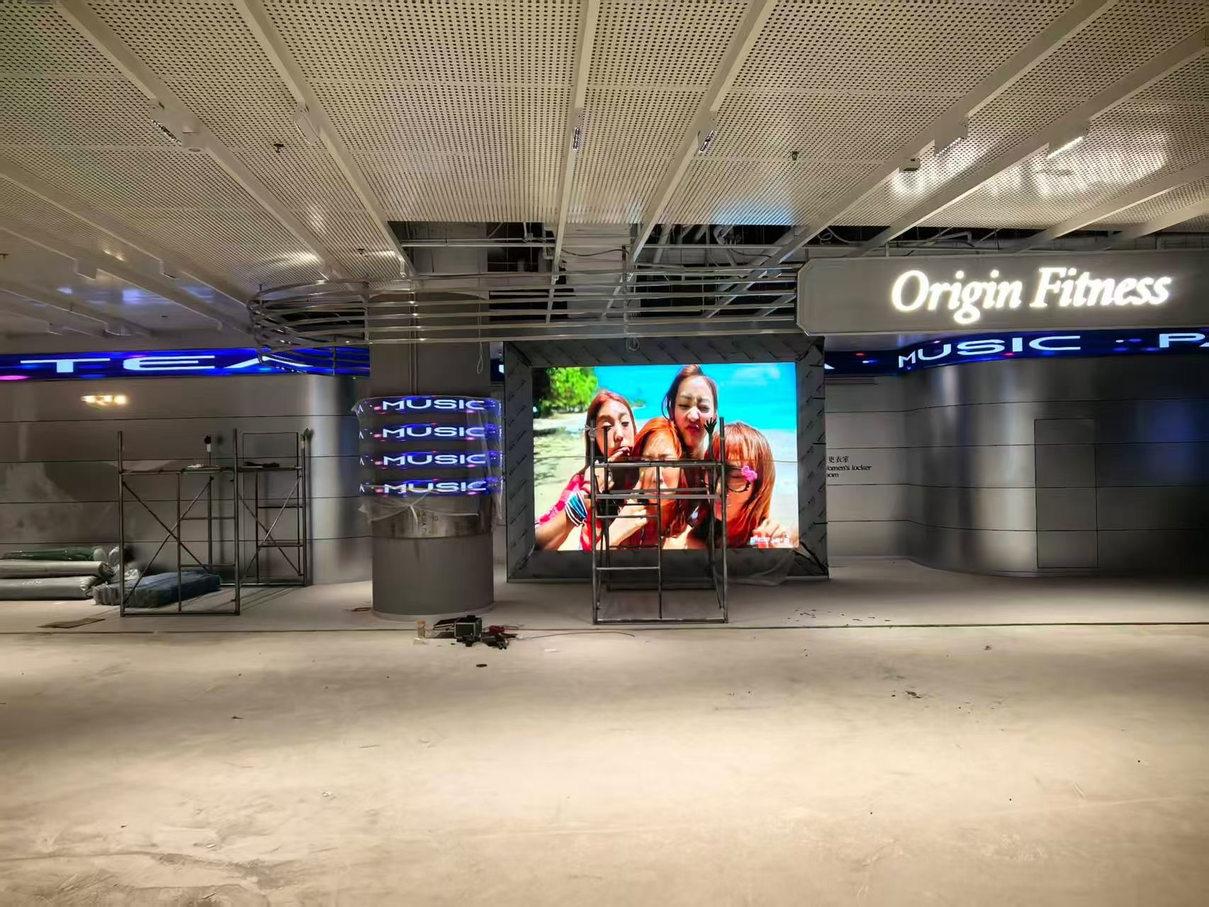 LED display outdoor permit application documents for an outdoor LED display