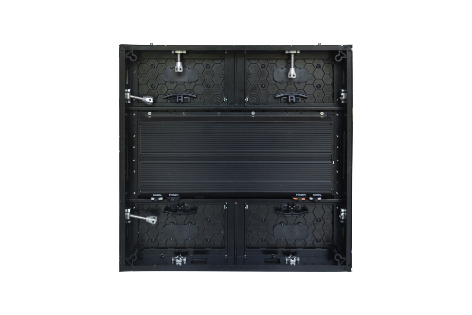 dvLED cabinet rear panel reviewed as part of an integrator proposal