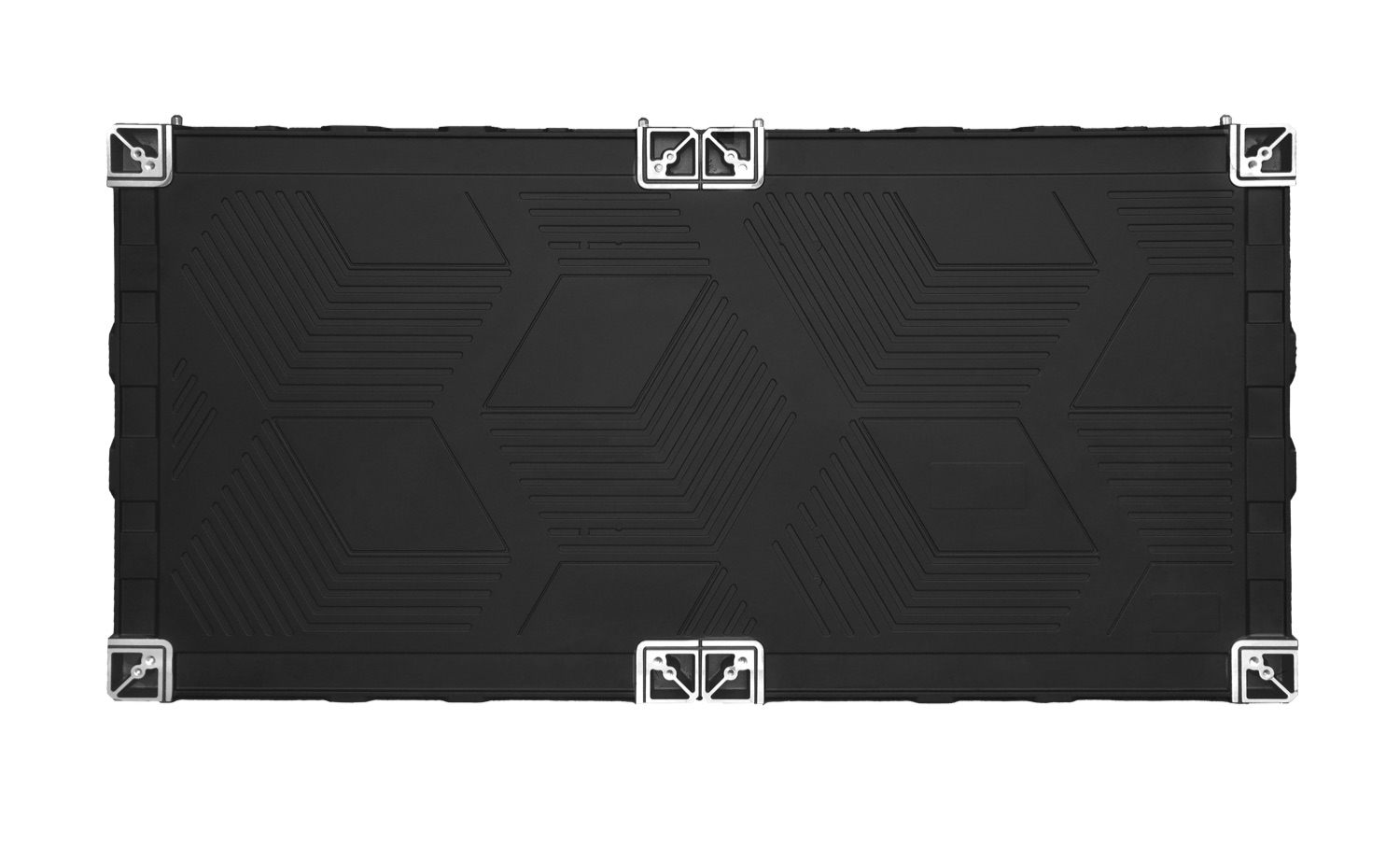 Indoor dvLED wall showing viewing geometry from the seating area