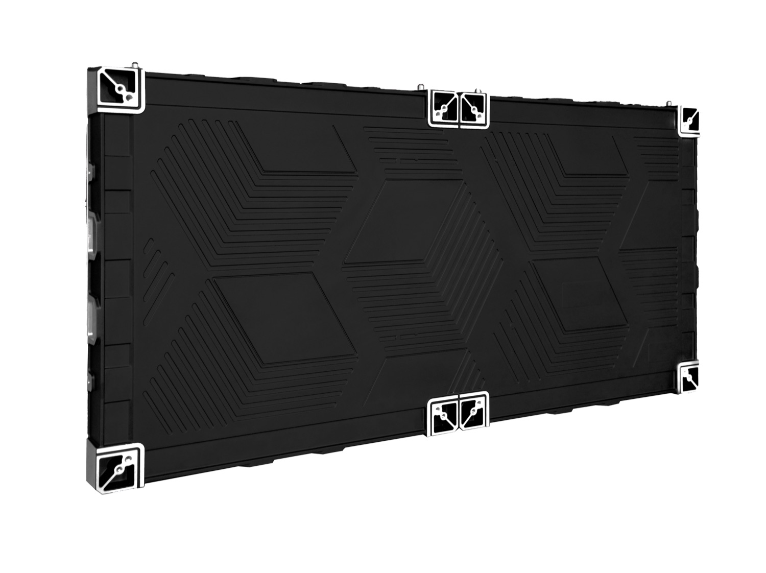 Side profile of an all-platform dvLED cabinet supplied under contract
