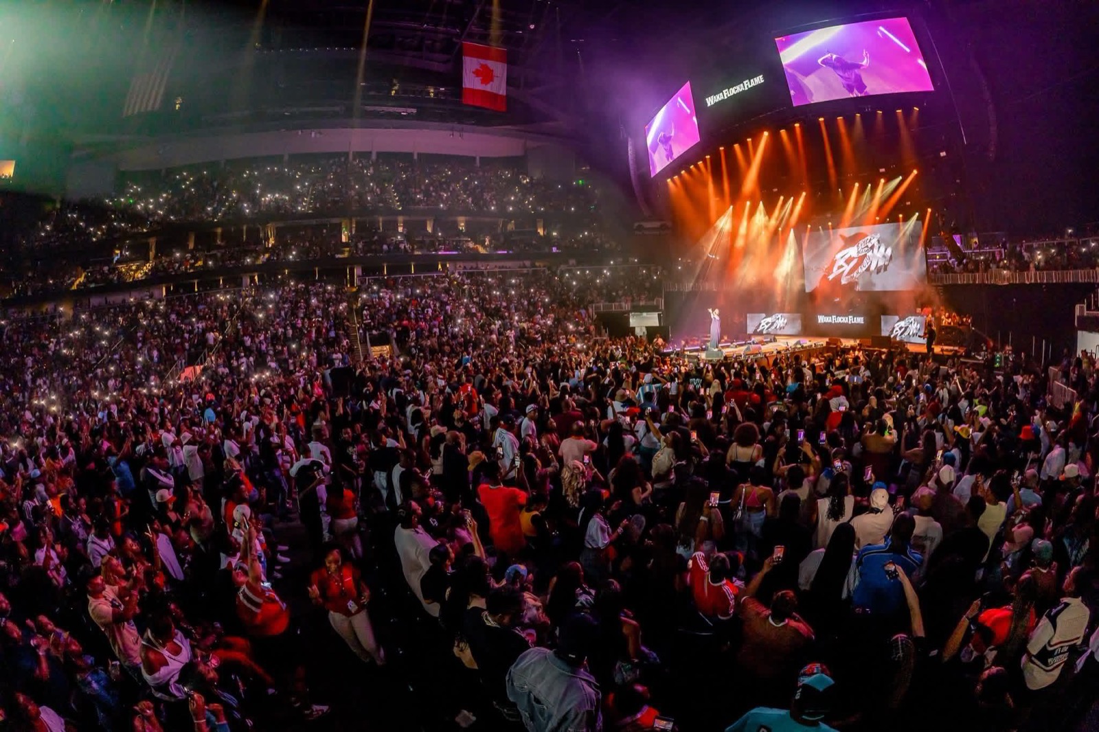 Rental and touring LED display scene