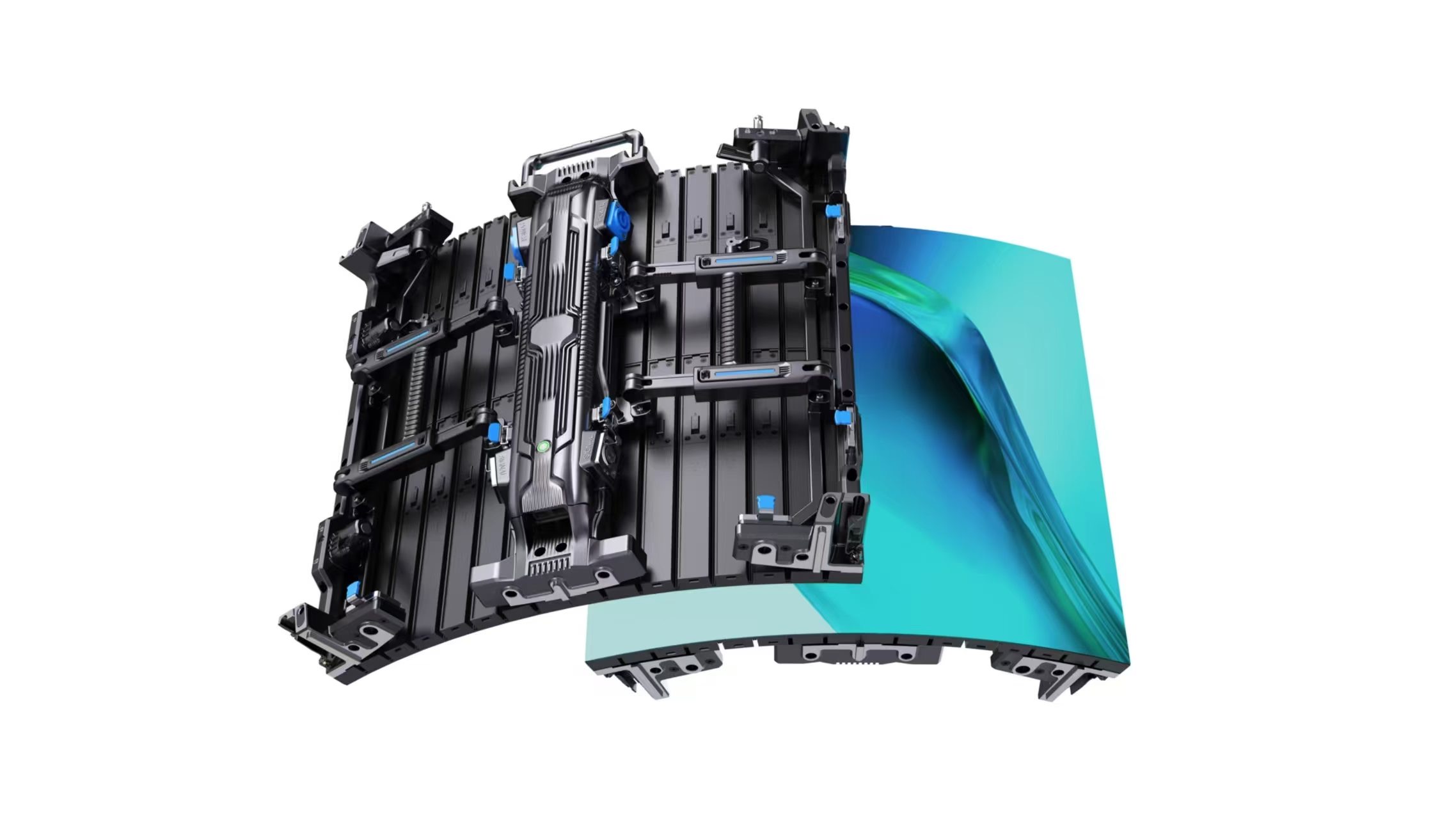 LED display cabinets prepared for export to Poland